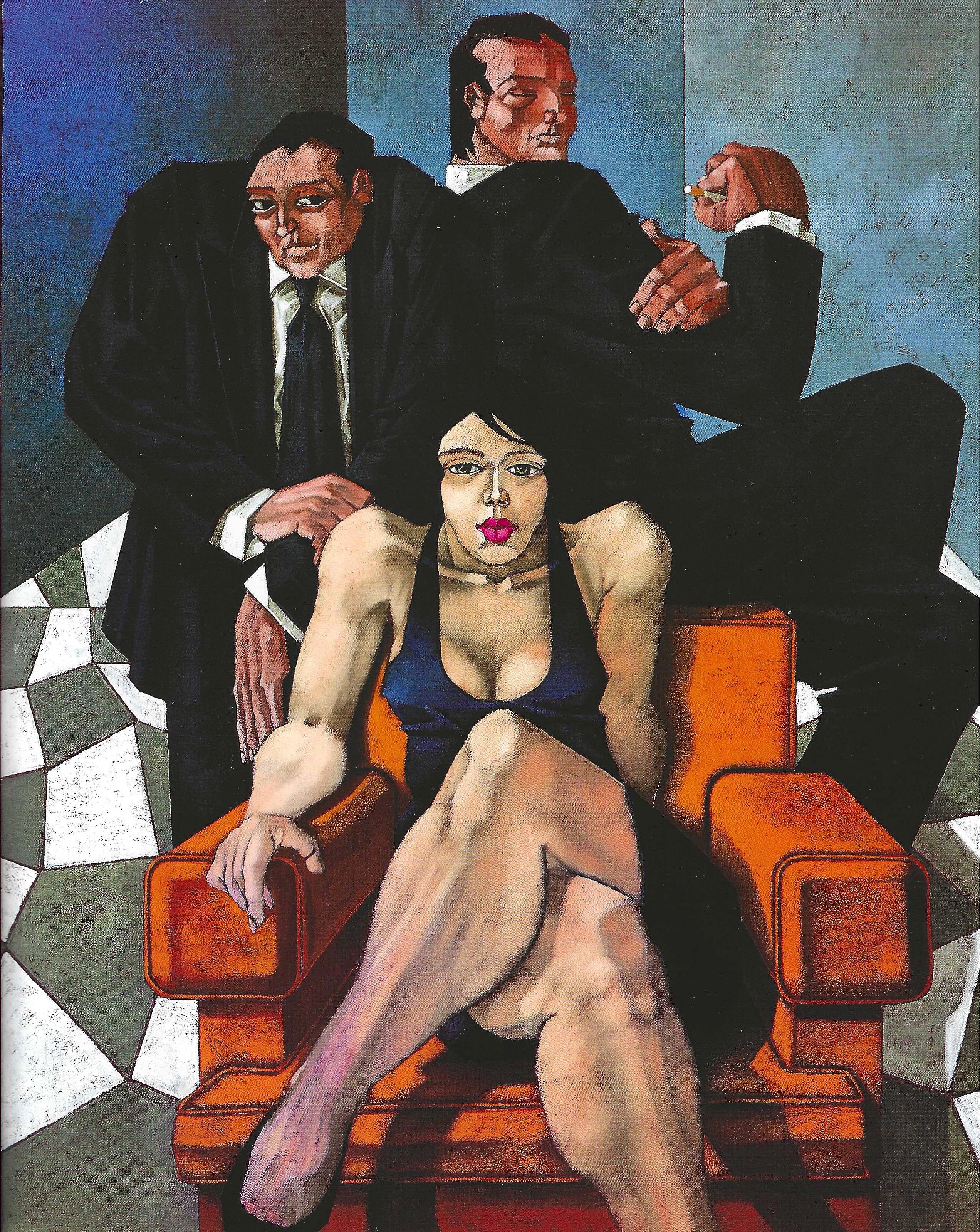 Tres Personajes en Busca de Pintor